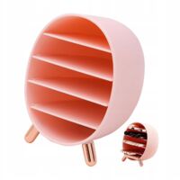 Organisateur de cosmétiques pour pinceaux et rouges à lèvres, support de salle de bain, coiffeuse rétro