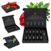 Huiles essentielles - Coffret d'huiles essentielles pour diffuseur et humidificateur (10 flacons de 10 ml)