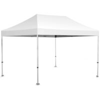 Toit pour armature de tente 3x4,5 - blanc