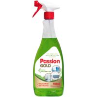 NETTOYANT POUR VITRINES PASSION GOLD au vinaigre d'alcool vert 750 ml