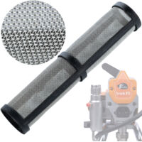 Rosfix Filtre pour Pulvérisateur Airless 91mm 60 Mesh – Acier Inoxydable Haute Précision Filtration Tristade compatible avec pistolet à peinture Graco RT2–RT4