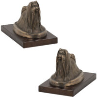 Shih Tzu, Shi tsu, Shi-Tzu, Szi-cu, Szitzu - statuette de chien, figurine de bureau, trophée pour une exposition canine par Art-Dog
