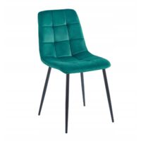 Fauteuil Loft en velours matelassé classique Furnitex pour bureau ou salon