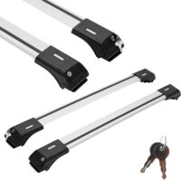 Barres de toit Erkul Skybar V1 pour rails de toit RENAULT TRAFIC à partir de 2001-