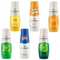 SIROP SODASTREAM PEPSI + MIRINDA + MOJITO + LIMONADE + MANDARINE + CITRON VERT