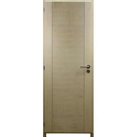 Bloque de puerta de Paulownia H204 x L73 cm con borde recto para tablero GD MENUISERIES (1/2)