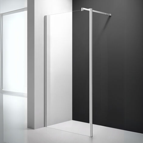 Paroi de douche Fixe 120 cm - Transparente (1/4)