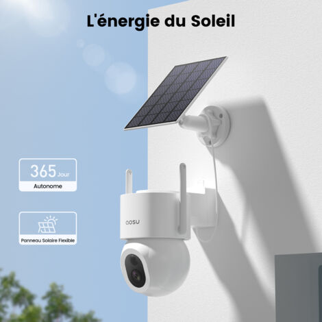 Sonnette Vidéo AOSU Ultra 5MP – Sans Abonnement – Base WiFi Incluse (occasion)