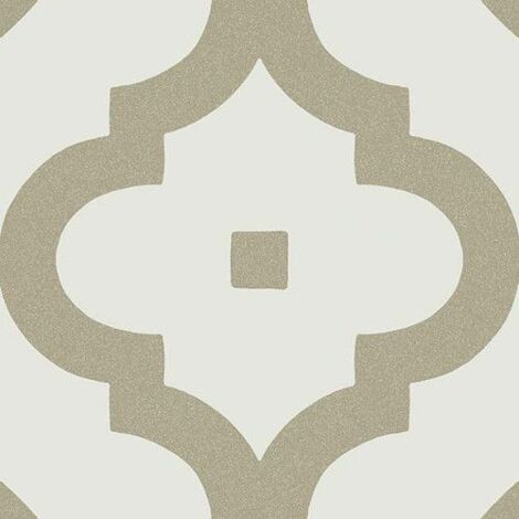 Carrelage effet carreau de ciment MAORI LADAKHI 20x20cm Taupe - Mat - boîte de 1 m2 20x20 cm Taupe - Mat - boîte de 1 m2