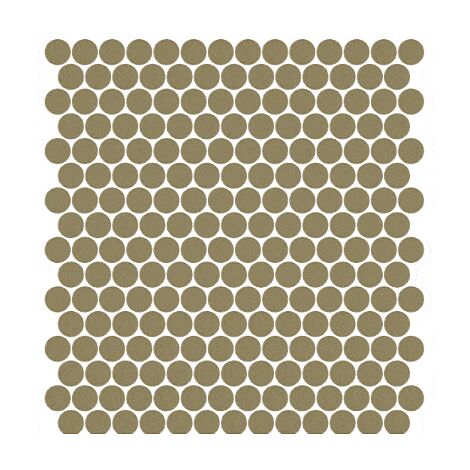 Mosaïque pâte de verre UNICOLOR ROND Ø2.3cm couleur : 328 Satiné boite de 2 m2 - voir nuancier, beaucoup de couleurs sont disponibles) couleur : 328