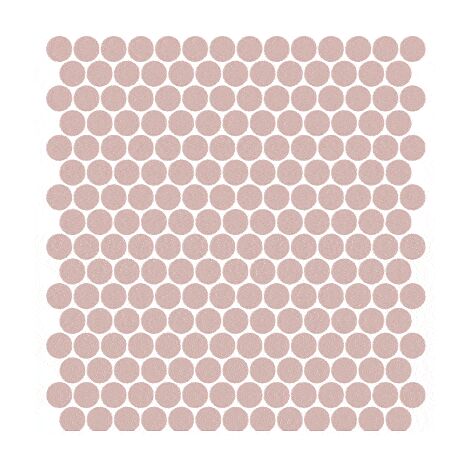 Mosaïque pâte de verre UNICOLOR ROND Ø2.3cm couleur : 255 Satiné boite de 2 m2 - voir nuancier, beaucoup de couleurs sont disponibles) couleur : 255