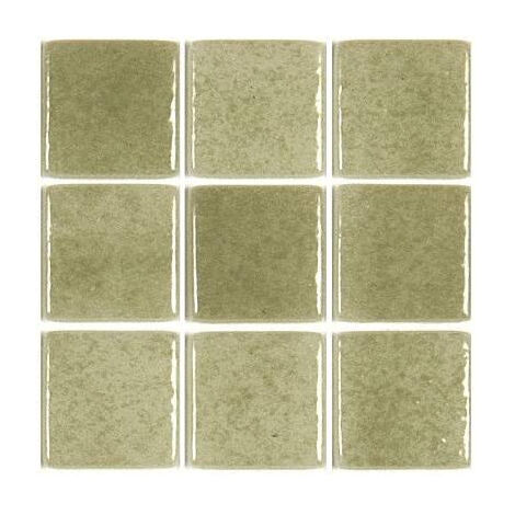 Mosaïque pâte de verre NIEBLA Carré 3.8x3.8cm couleur : 369 Brillant boite de 1.54 m2 couleur : 369 Brillant / Poli boite de 1.54 m2 -  369 - boîte d