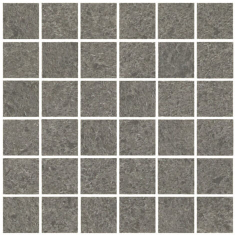 Carrelage effet pierre CAREA Mosaïque 5x5cm Gris Foncé. Anthracite - Naturel - boîte de 0.45 m2 - Mosaïque 5x5cm Gris Foncé. Anthracite Mosaïque 5x5
