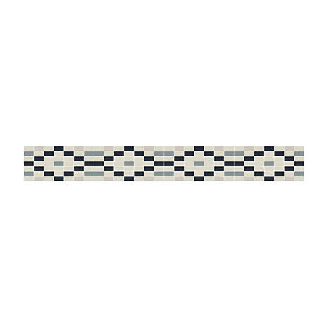 Mosaïque pâte de verre DOPPEL DESIGN Frise boite de 6 m2 boite de 0.95 m2 - Volant 2 - boîte de 0.95 m2