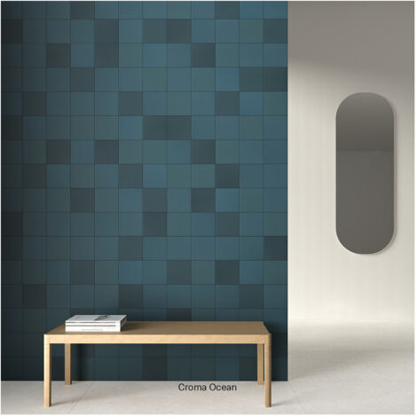 Carrelage effet camaïeu CROMA 15x15cm  Ocean  Ocean -  - boîte de  m2