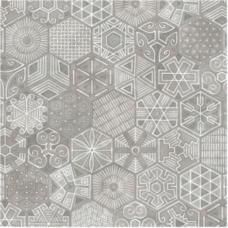 Carrelage effet ciment Rift hexagone Hexagone 26.6x23cm Motif IGNEUS - Mat - boîte de 0.50 m2 Hexagone 26.6x23 cm Motif IGNEUS - Mat - boîte de 0.50