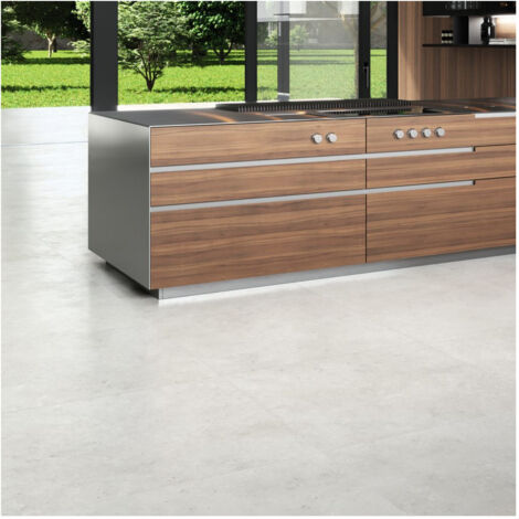 Carrelage effet pierre TIFFANY 90x90 cm White - Naturel - 90x90 cm White - Naturel - boîte de 1.62 m2