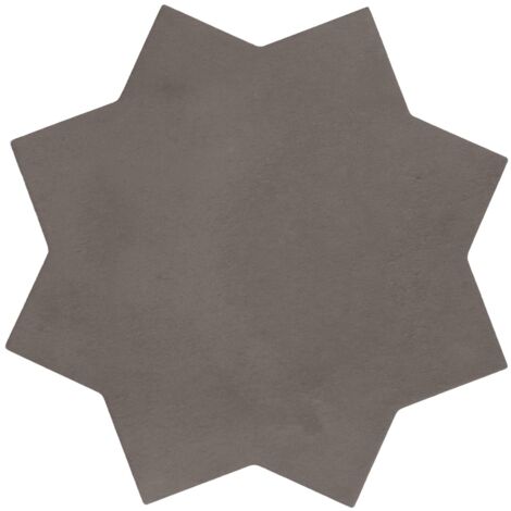 Carrelage effet rustique AL ANDALUS Etoile Mud - Mat - boîte de 0.49 m2 Etoile Mud - Mat - boîte de 0.49 m2