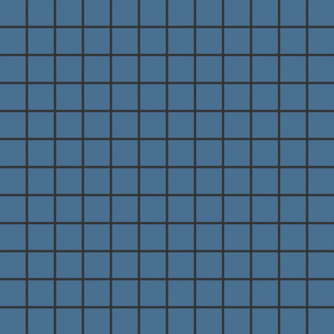 Mosaïque de grès cérame QUADROCOLOR UNI -  Bay blue - -  Bay blue - boîte de  m2