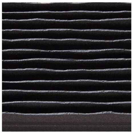 Mosaïque de grès cérame Zen INAX TOUJURIN - Black boîte de 0.29 m2 - Noir - boîte de 0.29 m2