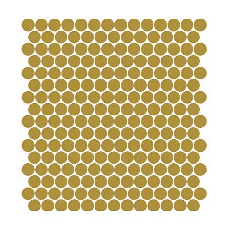 Mosaïque pâte de verre UNICOLOR ROND Ø2.3cm couleur : 307 Satiné boite de 2 m2 - voir nuancier, beaucoup de couleurs sont disponibles) couleur : 307