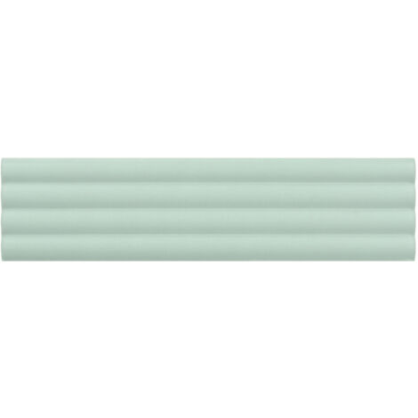 Carrelage mural faïence effet relief RYTHM 20x5cm 20x5cm Cloud Aloe - Mat - boîte de 0.38 m2 20 x 5 cm Cloud Aloe - Mat - boîte de 0.42 m2
