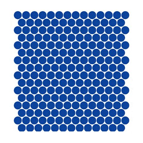 Mosaïque pâte de verre UNICOLOR ROND Ø2.3cm couleur : 320 Anti-dérapant Classe 3 boite de 2 m2 - voir nuancier, beaucoup de couleurs sont disponibles