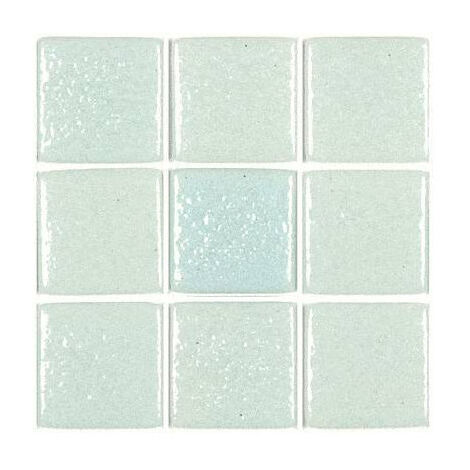 Mosaïque pâte de verre NIEBLA Rond Ø2.3cm couleur : 365 Anti-dérapant Classe 3 boite de 2 m2 couleur : 365 Anti-dérapant Classe 3 boite de 2 m2 -  36
