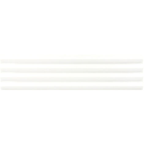 Carrelage mural faïence effet relief RYTHM 20x5cm 20x5cm Waffle White - Brillant - boîte de 0.38 m2 20 x 5 cm Waffle White - Brillant / Poli - boîte