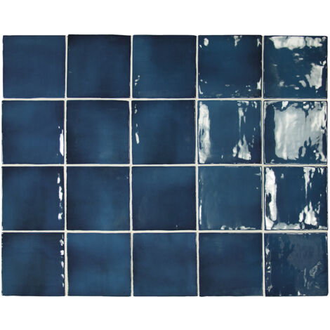 Faïence - MANACOR - OCEAN BLUE - 10X10