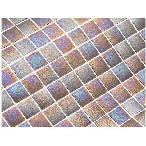 Mosaïque pâte de verre URBAN CHIC Carré 3.8x3.8cm Brillant boite de 1.54 m2