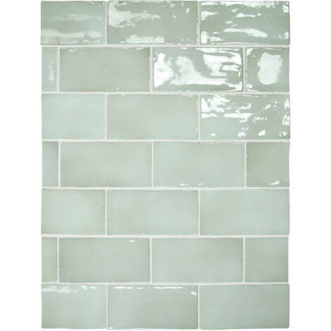Faïence - MANACOR - MINT - 7,5X15