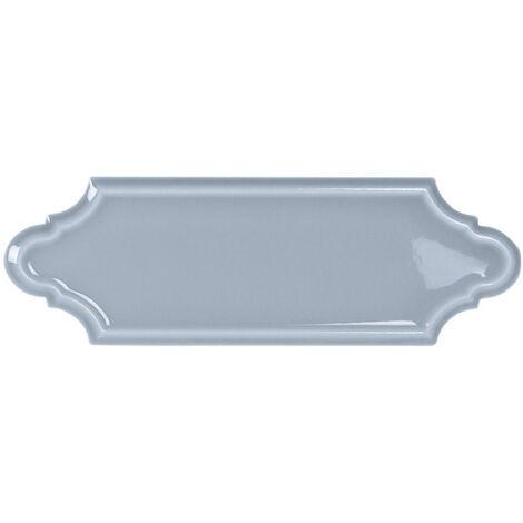 Carrelage mural faience effet classique KNIGHTSBRIDGE Crayon 18x5cm Sky - Brillant - boîte de 0.65 m2 Crayon 18x5cm Sky - - boîte de 0.54 m2