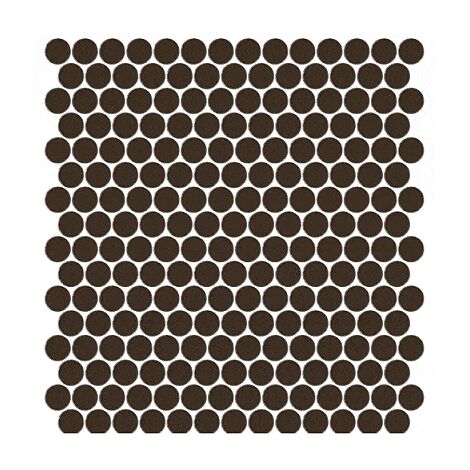 Mosaïque pâte de verre UNICOLOR ROND Ø2.3cm couleur : 163 Satiné boite de 2 m2 - voir nuancier, beaucoup de couleurs sont disponibles) couleur : 163