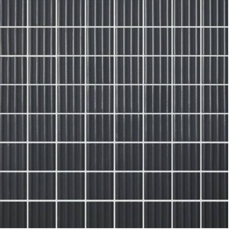 Mosaïque pâte de verre RAW boite de 1.54 m2 boite de 1.54 m2 - Charbon - boîte de 1.54 m2