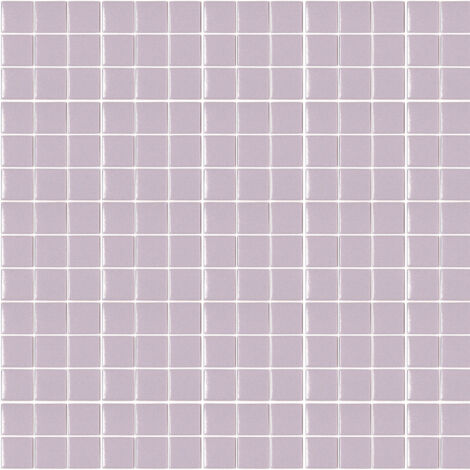 Mosaïque pâte de verre UNICOLOR CARRÉ 2.3x2.3cm couleur : 309 Satiné boite de 2 m2 - voir nuancier, beaucoup de couleurs sont disponibles) couleur :