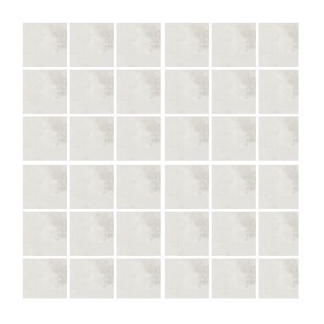 Carrelage effet métal Mood Mosaïque 5x5cm Blanc - Naturel - boîte de 0.71 m2 Mosaïque 5x5 cm f6f6f6 -  - boîte de 0.71 m2 - Mosaïque 5x5 cm f6f6f6