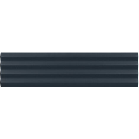 Carrelage mural faïence effet relief RYTHM 20x5cm 20x5cm Waffle Naval - Mat - boîte de 0.38 m2 20 x 5 cm Waffle Naval - Mat - boîte de 0.42 m2
