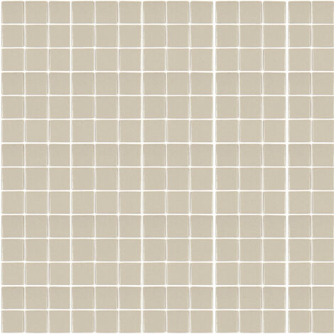 Mosaïque pâte de verre UNICOLOR CARRÉ 2.3x2.3cm couleur : 325 Satiné boite de 2 m2 - voir nuancier, beaucoup de couleurs sont disponibles) couleur :
