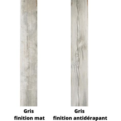 Plinthes pour Plinthes pour Carrelage effet parquet SMOKEWOOD - Gris - Plinthe 60x9.4 cm boîte de  ml - Gris - Gris - Plinthe 60x9.4 cm boîte de  ml