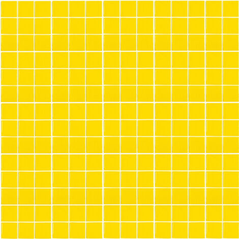 Mosaïque pâte de verre UNICOLOR CARRÉ 2.3x2.3cm couleur : 302 Brillant boite de 2 m2 - voir nuancier, beaucoup de couleurs sont disponibles) couleur