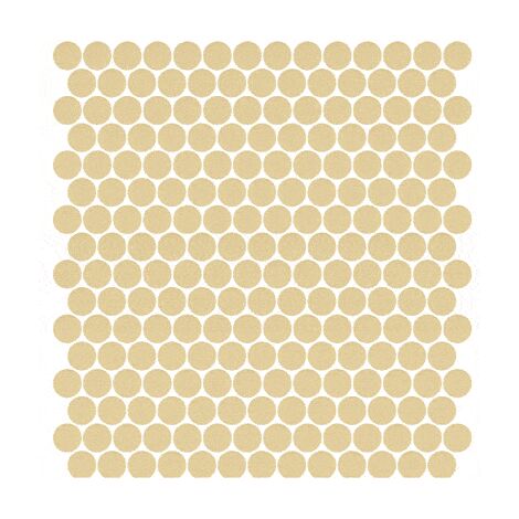 Mosaïque pâte de verre UNICOLOR ROND Ø2.3cm couleur : 173 Satiné boite de 2 m2 - voir nuancier, beaucoup de couleurs sont disponibles) couleur : 173