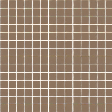 Mosaïque pâte de verre UNICOLOR CARRÉ 2.3x2.3cm couleur : 323 Brillant boite de 2 m2 - voir nuancier, beaucoup de couleurs sont disponibles) couleur