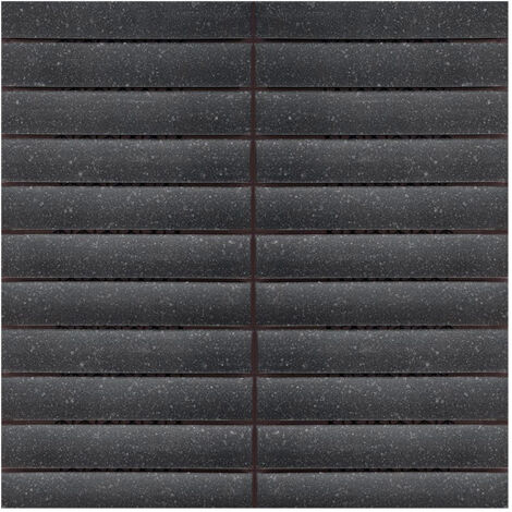 Mosaïque de grès cérame Zen SAIRIN Matt - Black Matt  boîte de 0.86 m2  -  Black Matt - boîte de 0.86 m2 -  Black Matt - boîte de 0.86 m2