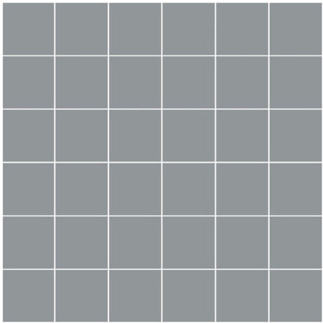Carrelage TONO Mosaïque 5x5cm Gris - Mat - boîte de 0.45 m2 - Mosaïque 5x5cm Gris - boîte de 0.45 m2 - Mosaïque 5x5cm Gris - boîte de Mosaïque 5x5 cm