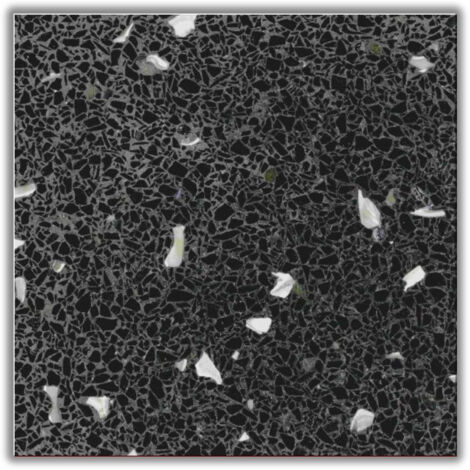 Véritable Carreau Terrazzo ALBONI 40x40 cm boîte de 0.96m2 Adouci - Gioia Materia (1/2)