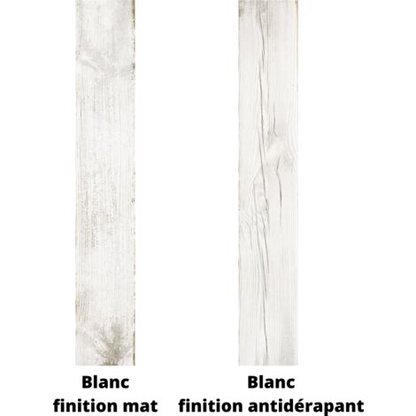Plinthes pour Plinthes pour Carrelage effet parquet SMOKEWOOD - Blanc - Plinthe 60x9.4 cm boîte de  ml - Blanc - Blanc - Plinthe 60x9.4 cm boîte de