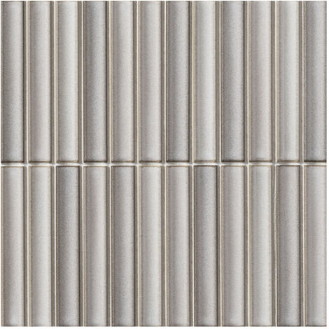 Mosaïque de grès cérame Zen INAX - YUKASUMI - Gris boîte de 1.56 m2 - Gris - boîte de 1.56 m2