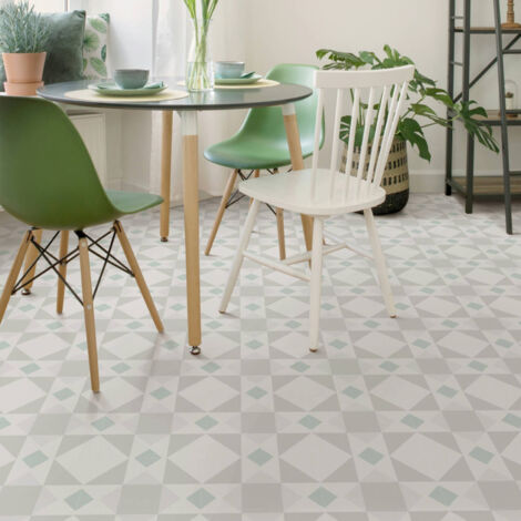 Carrelage effet carreau ciment PARIS OPÉRA 25x25cm 25x25cm Blanc cassé - Mat - boîte de 1.13 m2 25x25 cm Blanc cassé - Mat - boîte de 1.13 m2