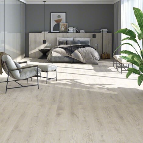Carrelage effet parquet LONGBOW 120x19.4cm Gris - Anti-dérapant - boîte de 0.93 m2 120x19.4 cm Gris - Anti-dérapant - boîte de 0.93 m2